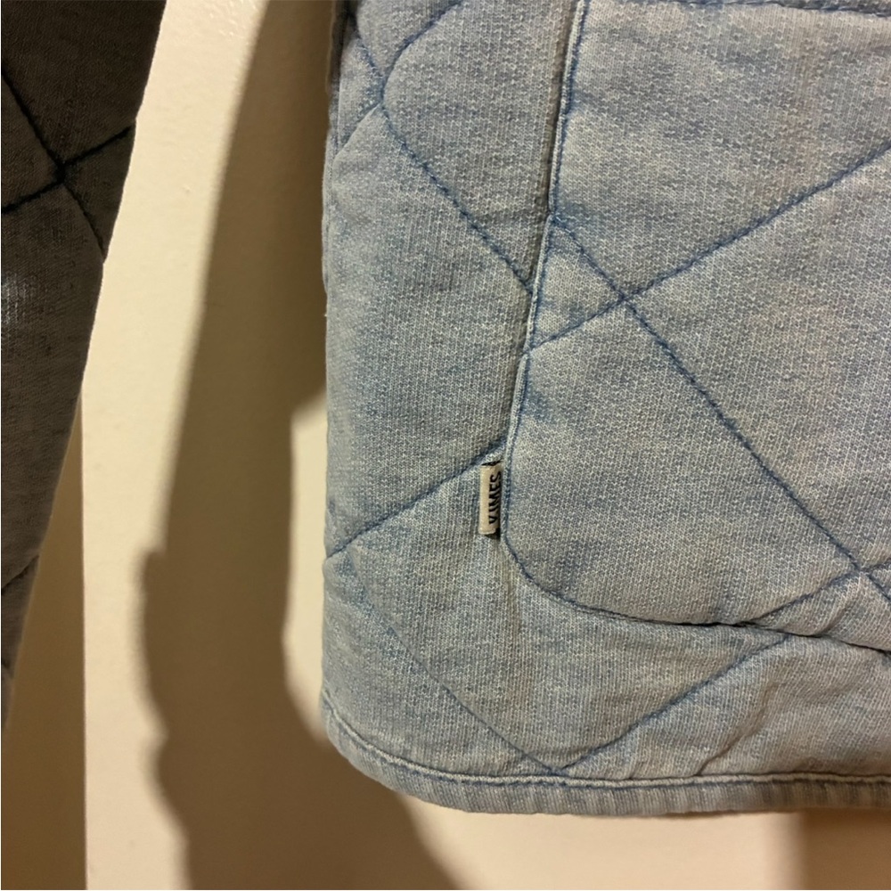 NWT Kimes Ranch Ricon Throw Quilted Jacket in Light Indigo Wash Size Small - Picture 10 of 15